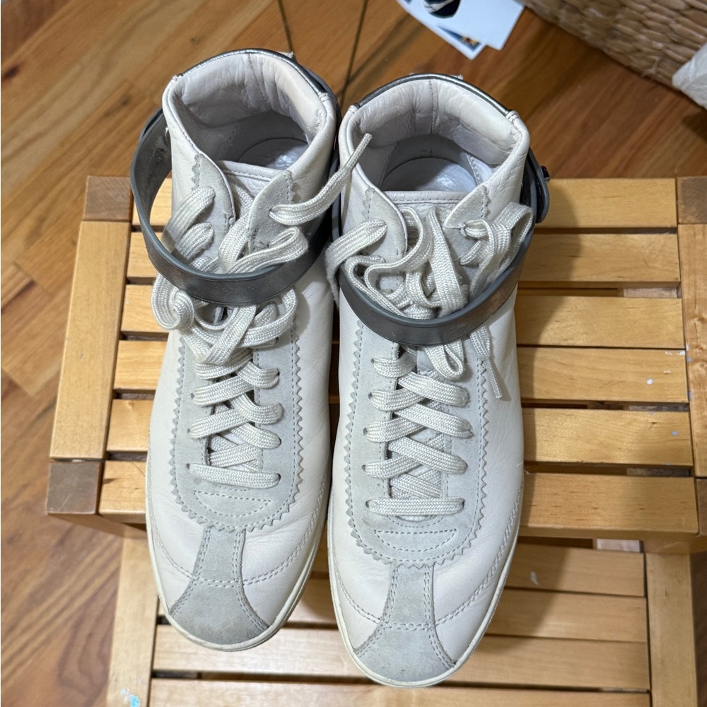 Coach White and Gray Women's Sneakers